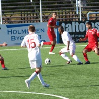 Players compete in the World Intellectual Impairment Sport European Football Championships