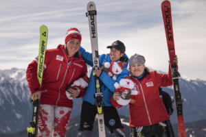 Winners of Women's II1 Giant Slalom